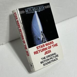 Star Wars Return of Jedi Motion Picture Soundtrack (INSERT ONLY - NO CASSETTE)